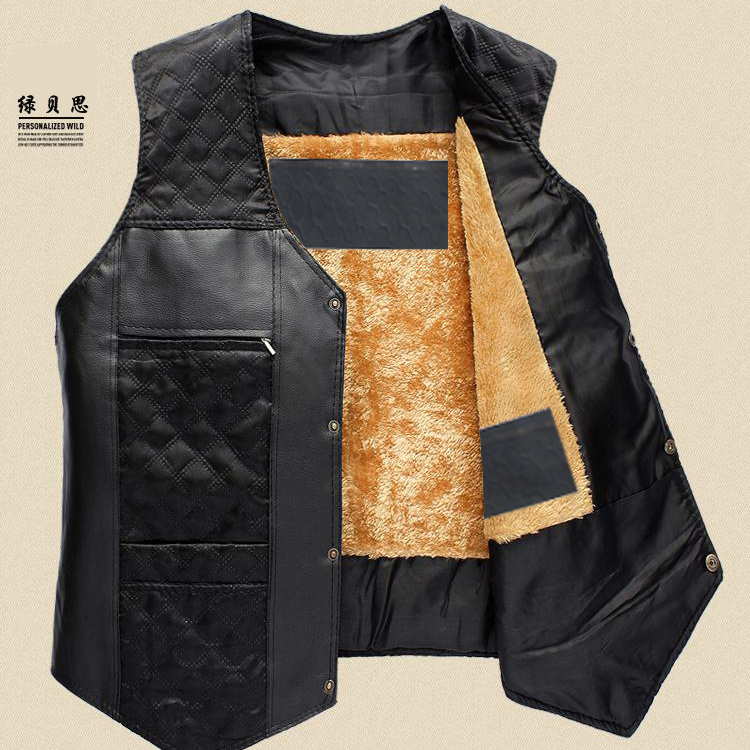 USB Electric Heating Vest Elderly Charging Heating Vest Heating Electric Warming Vest Men and Women Plus Velvet Warm Cotton Vest