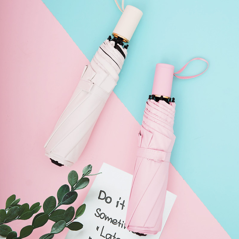 Umbrella women's umbrella dual-purpose anti-ultraviolet goddess folding sun umbrella sunscreen umbrella ins forest retro