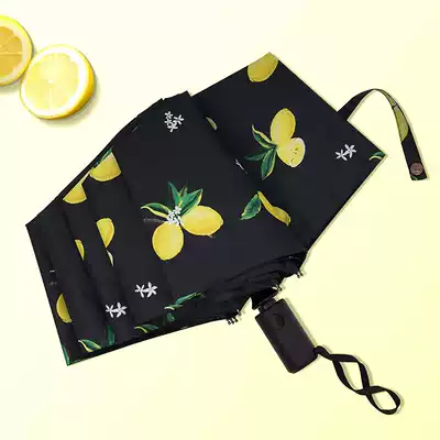 Fully automatic umbrella dual-purpose sun umbrella female umbrella folding Korean hipster parasol anti-UV