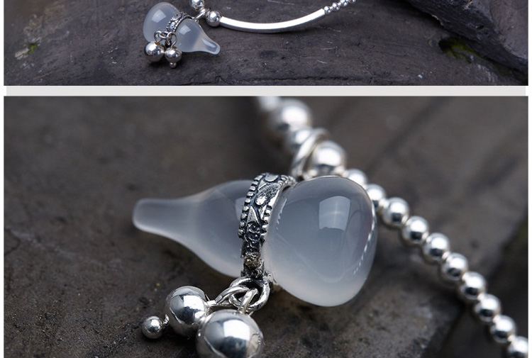 Bracelet de cheville Femme OTHER   en Argenterie - Ref 3101940 Image 16