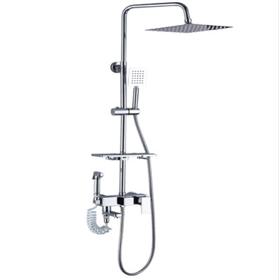 淋浴花洒套装家用全铜浴室淋雨喷头卫生间水龙头酒卫浴器洗澡神器