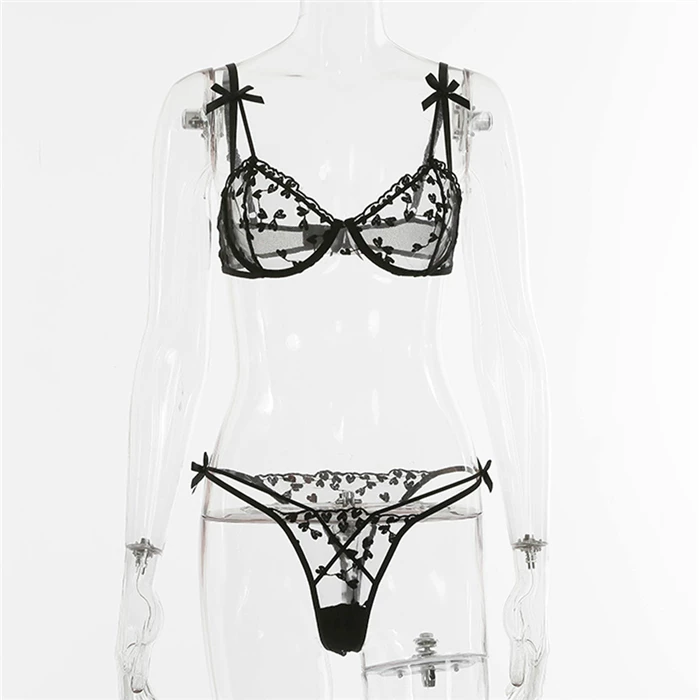 内+трусы Drainy underwear set Sexy Bra Set