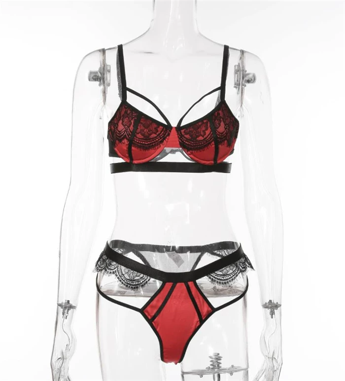[бюстгальтер+трусы sexy bra set]
