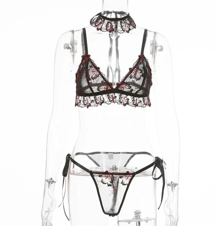 [бюстгальтер+трусы sexy bra set]