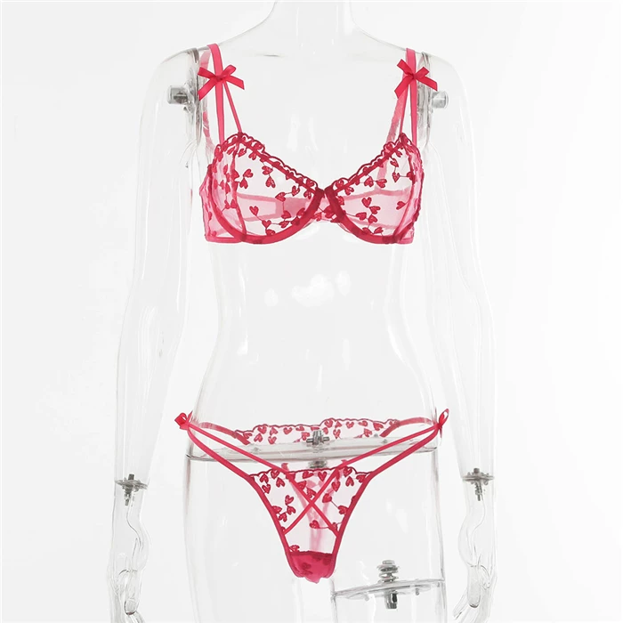 内+трусы Drainy underwear set Sexy Bra Set