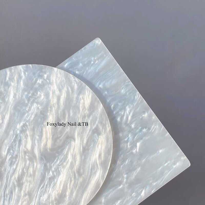 ins Japanese-Style Shell Slices Nail Art Photo Props Pigment Nail Palette Nail Painting Tools