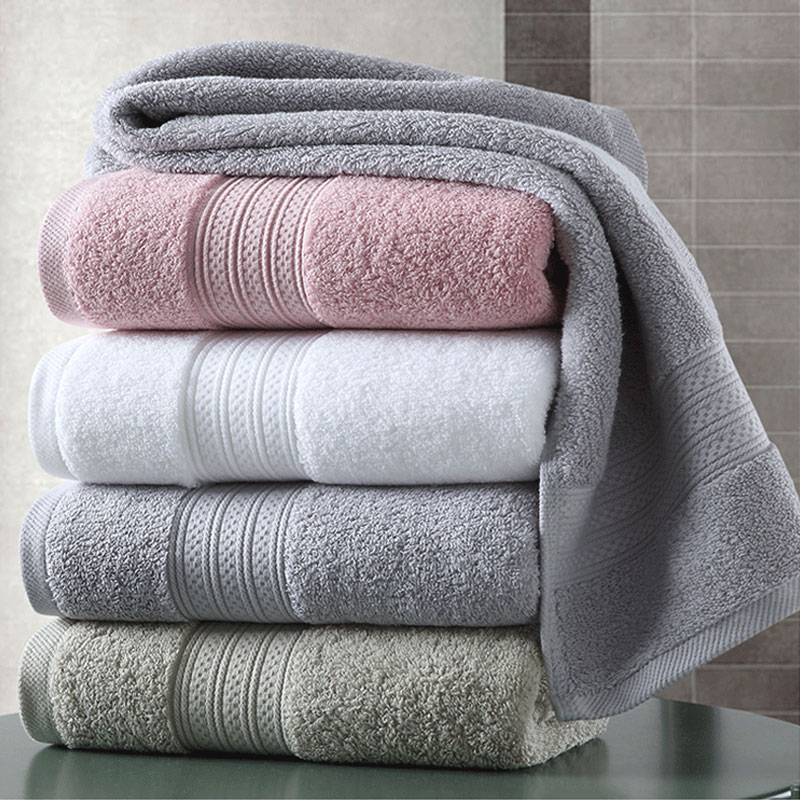 Bath towel three-piece set adult thickened large strong absorbent cotton household five-star hotel men and women couples large towel