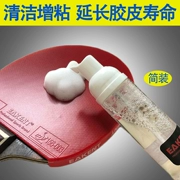 Bóng bàn cao su dày làm sạch đại lý bảo trì bộ chất lỏng bọt tackifier chính hãng table tennis racket cleaner