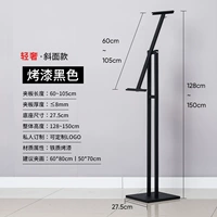 【Light Luxury High-End Black】 Surface KT Poard Display Stand