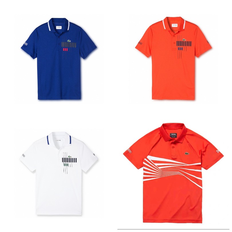 Haitao spot Lacoste crocodile Djokovic cooperation tennis T-shirt Mens ND Polo Djokovic