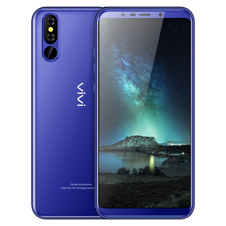 Vivi v9-X siêu mỏng 6 inch nghìn nhân dân tệ trò chơi điện thoại di động đầy đủ Netcom 4G thông minh vân tay mở khóa viễn thông di động 128 Gam