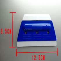 Trapezoidal ABS silicone double-sided photo scraper film tool body film advertising scraper wallpaper scraper