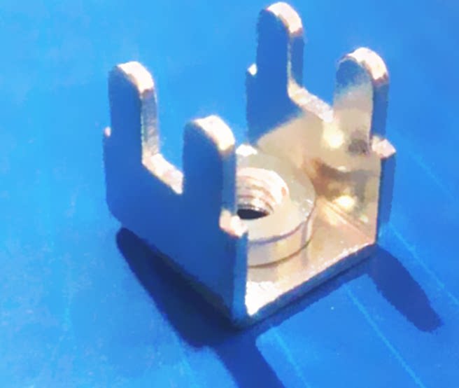 PCB Nut Welding Terminal M4 Pressure Riveting Welding Terminal High Current Terminal PCB-41