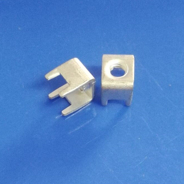 PCB - 1C welding terminal M4 PCB board terminal block hardware stamping parts four - foot terminal block