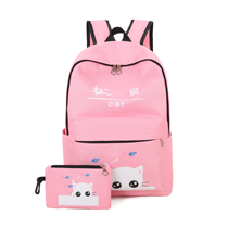 Primary school bag girls 4-6 Grade 1-3 lightness hipster girls canvas girls Childrens backpack