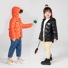 男女童带帽羽绒棉服90cm-140cm