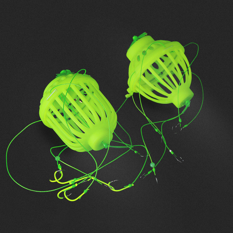 Silver Carp Fishing Group Explosion Hook Water Thunderbelt Lead Fishing Cage Eagle Claw Silver Carp Silver Carp Hook Group Fish Hook Fishing Cage Accessories