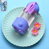 六宜居 Летний стеклянный портативный ароматизированный чай подходит для мужчин и женщин, чайная чашка, простой и элегантный дизайн