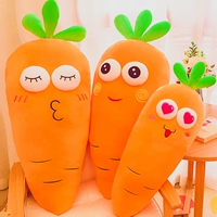 Carrot Gối Plush Toy Củ cải búp bê Giường ngủ dễ thương Ragdoll Doll Long Gối siêu mềm - Đồ chơi mềm gấu bông pokemon
