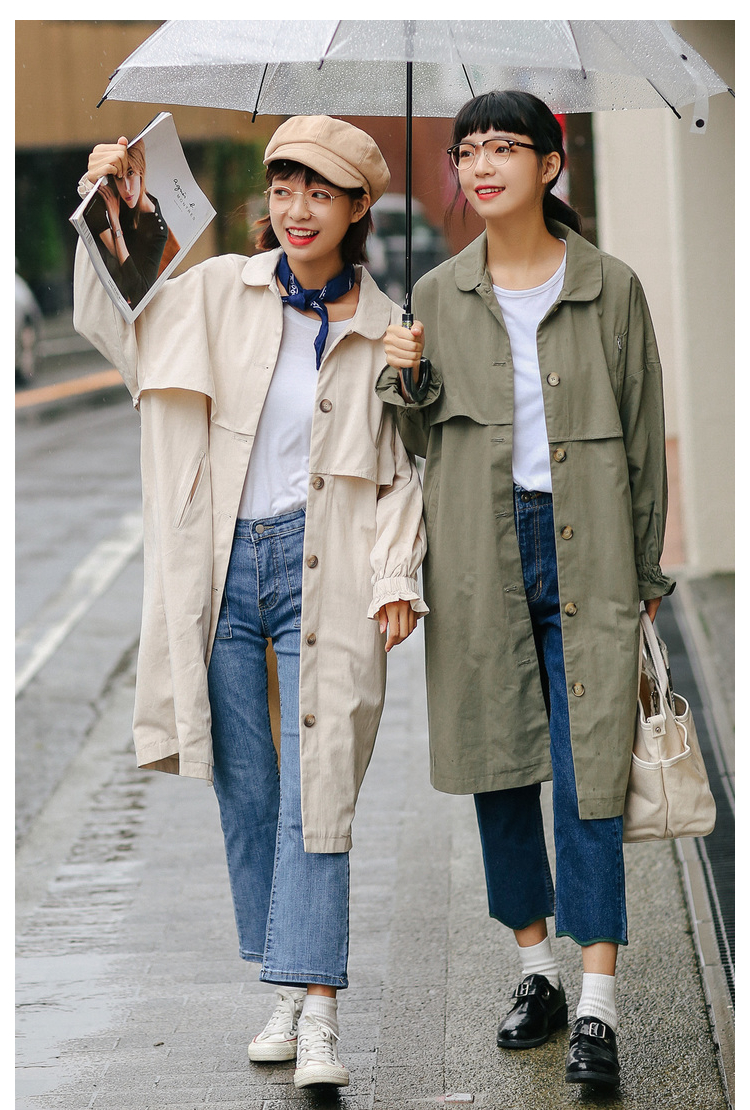 Trench pour femme LRUD en Coton - Ref 3226922 Image 7