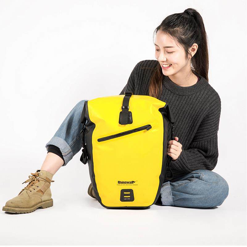 Rhinowalk Rhinoceros Full Waterproof Rear Pack Bike Shelving Shelving Big 27L Mid Long-distance Riding Kit-Taobao