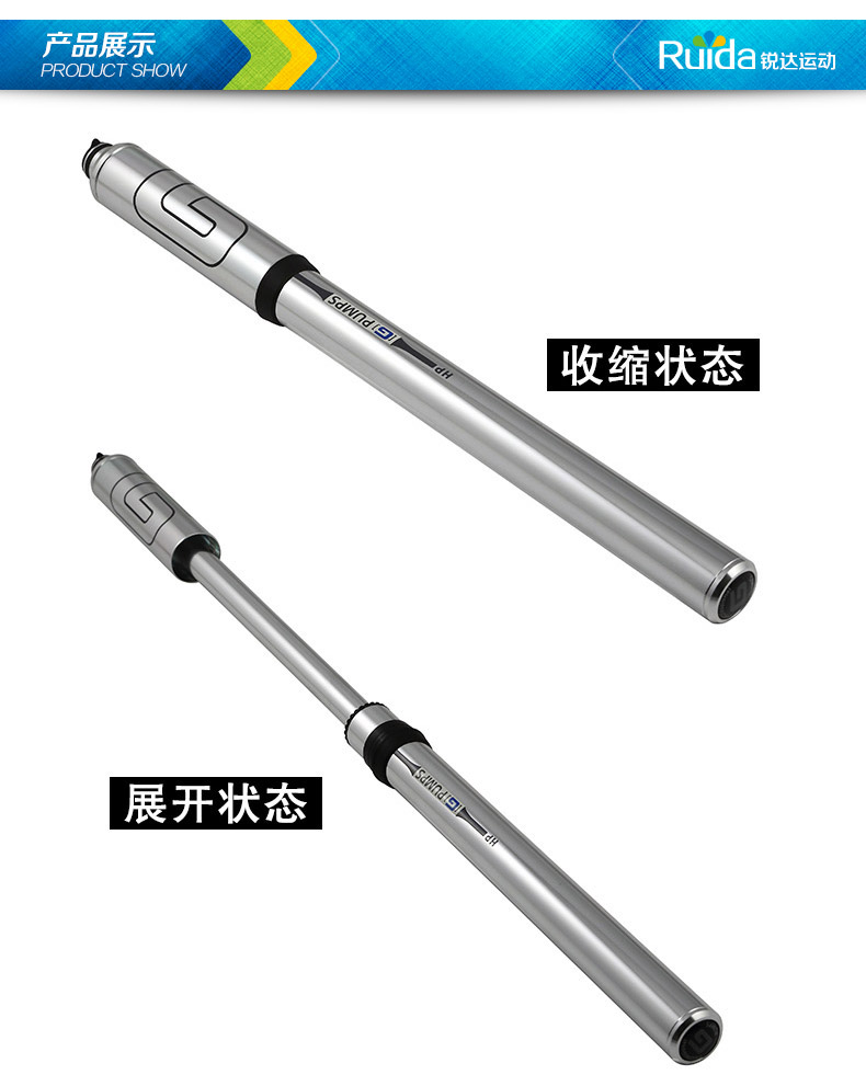 Pompe à vélo GIYO - Ref 2396469 Image 12