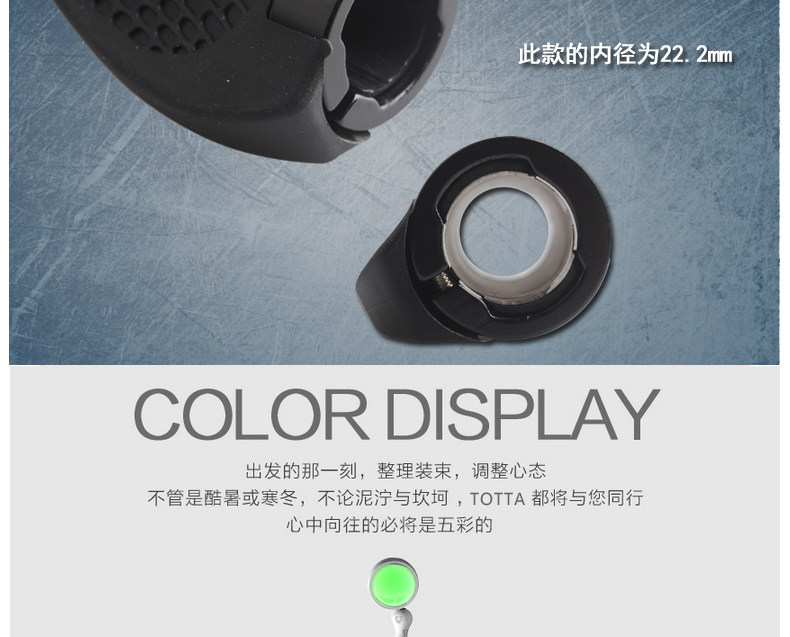 Poignées de vélo TOTTA - Ref 2335442 Image 12