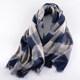 Autumn and winter plaid Japanese style men's scarf