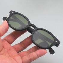 MOSCOT LEMTOSH SUNGLASSES MALE Matt Frosted Black Frame Glasses Polarized Ink Green Lens Sunglasses Female