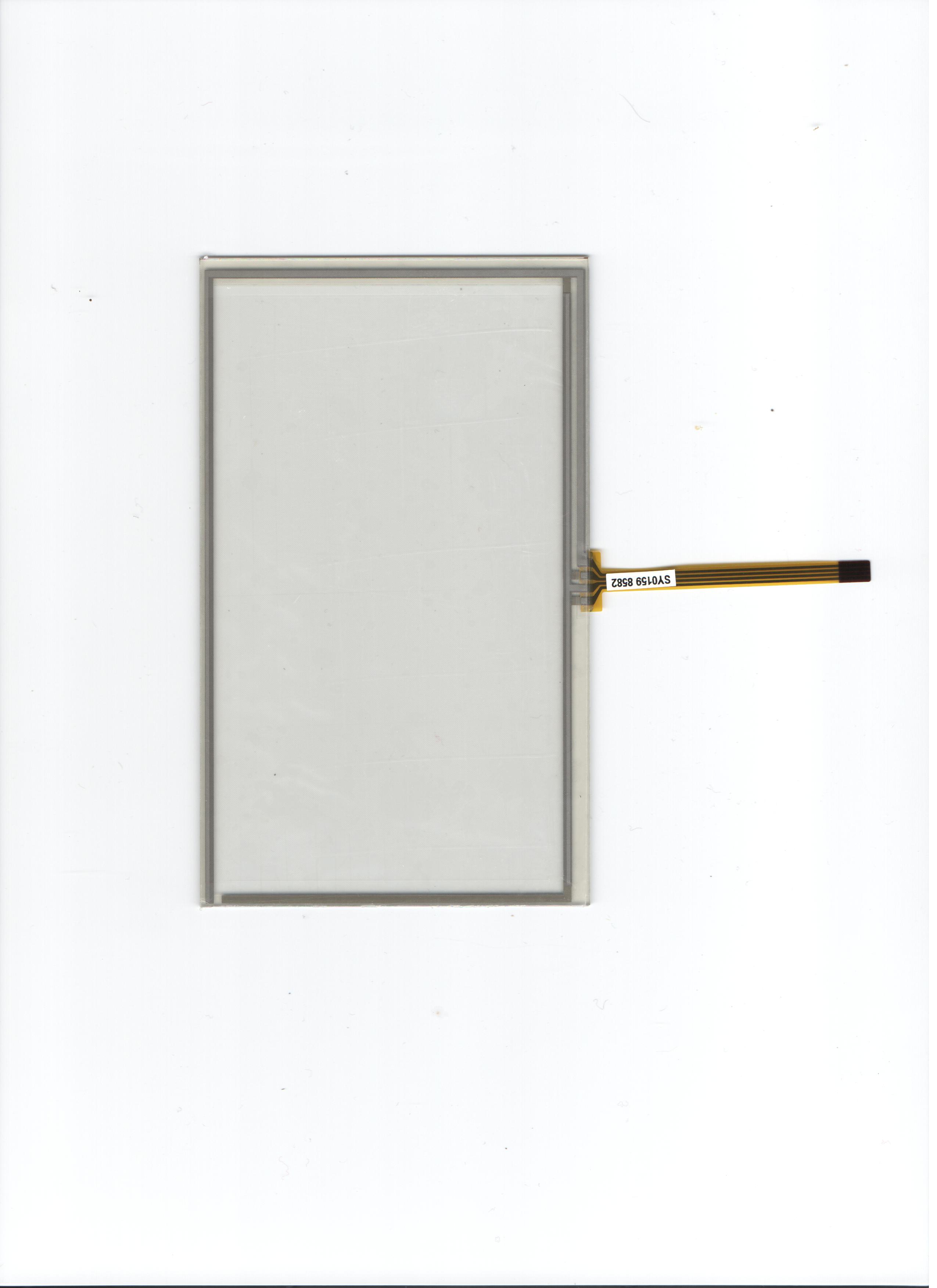 Four wire resistance touch handwritten outer screen glass 154*93MM