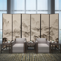Screen hand-painted landscape Great Wall living room hotel office bedroom tea room classical simple partition folding screen