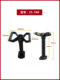 T-Shaped Barbell Bar Home Fitness Equipment Kettlebell Handle Adjustable Kettle Lifting Handle Hip Trainer