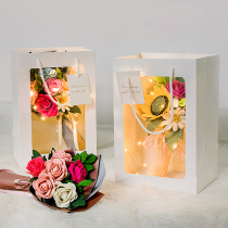 Teachers Day Send teacher female students creative handmade flowers DIY production material package Hand bouquet bouquet sunflower practical