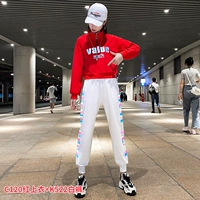 JC120红上衣+K522白裤
