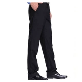 Рабочие черные штаны, свободный прямой крой