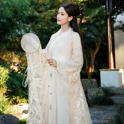 Новинка 2025 года, женский костюм феи династии Хань, подлинный оригинальный китайский костюм для танцев Guzheng, весенний костюм