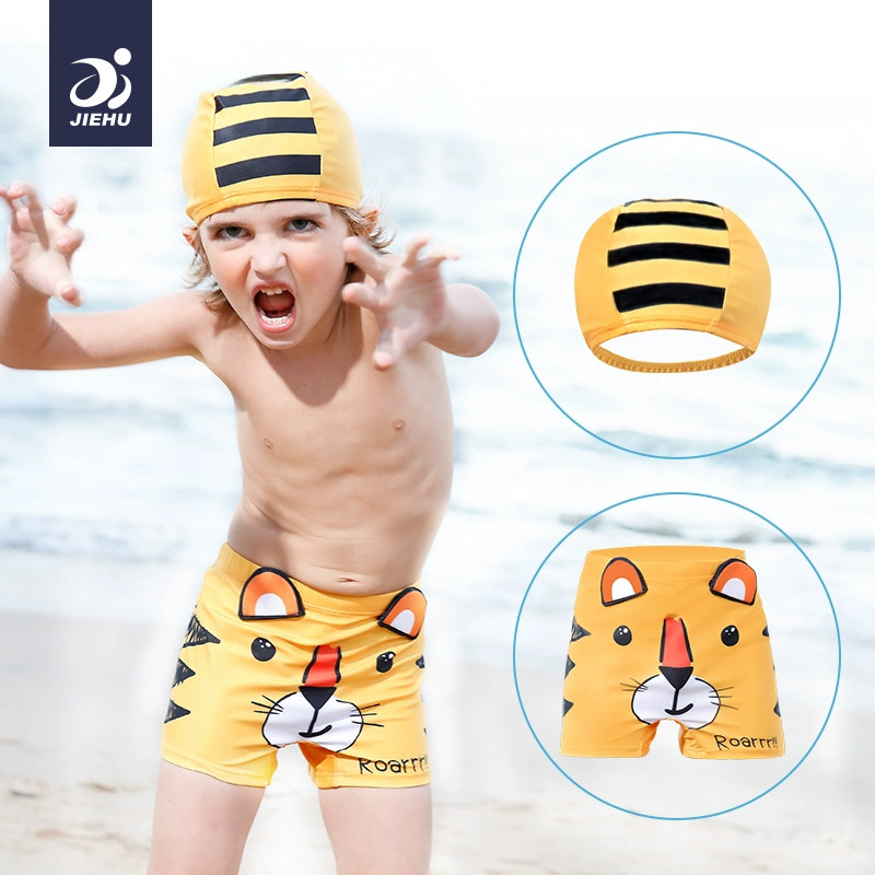 Children's swimming trunks, boys' swimsuits, baby boys' split swimsuits, medium and large children's swimsuits, beach sun protection swimming suits