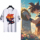 Название Суперлиги Dragon Ball "Сайя", мужская и женская футболка с короткими рукавами ins super Toriyama Ming, памятная футболка с героями мультфильмов, летняя одежда для пары mini 1