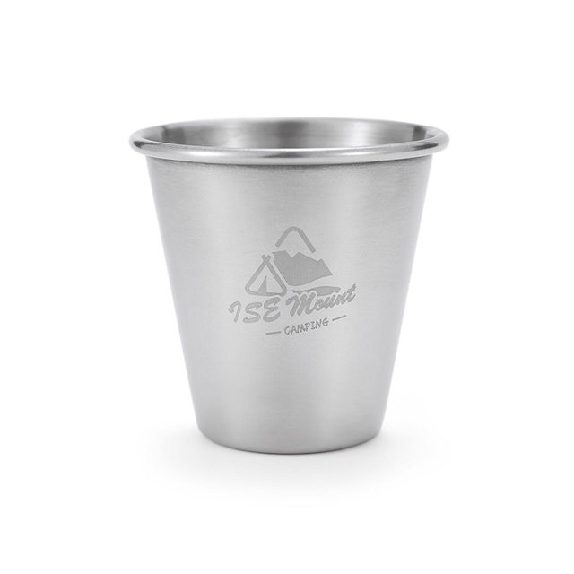 Outdoor camping water cup stainless steel 80ml beer cup portable tea cup coffee cup milk cup mini 4 pack