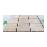 Антикварная каменная мозаичная наклейка натуральные мраморные рис Желтая пещера Каменная балкон -балкон -диван фоновая стена гостиная