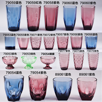 10 plants recommended Home Restaurant Hotel Rooms KTV Color Lead-free Without Lid Glass Cups Department Store