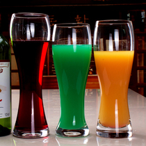 Hot Pins Products Home Restaurant Bar Desk Brief Unleaded Transparent Crystal Juice Milk Glass Wine Glass