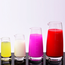 10 creative with scale No handlebar transparent crystal Heat resistant glass decanter Multi-choice Gift Thickening