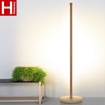 Honglang ins creative atmosphere floor lamp personality Nordic simple modern living room bedroom decoration vertical table lamp