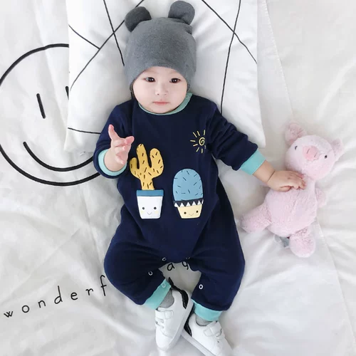 Детский зимний утепленный комбинезон, пуховик, 01 лет, 3456 мес.