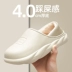 Operating room nurse shoes for women in autumn and winter soft-soled outer wear increased waterproof anti-slip thick-soled medical cotton slippers for women in winter 