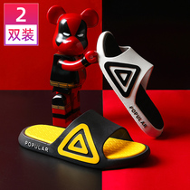 2021 new slippers women Summer home non-slip universal home indoor summer bathroom Bath mens slippers