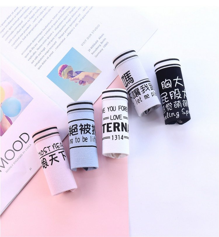 Quần lót học sinh tuổi teen vải cotton mềm mại thoáng khí cotton dễ thương đồ lót nữ quần đáy quần bán buôn quan lot