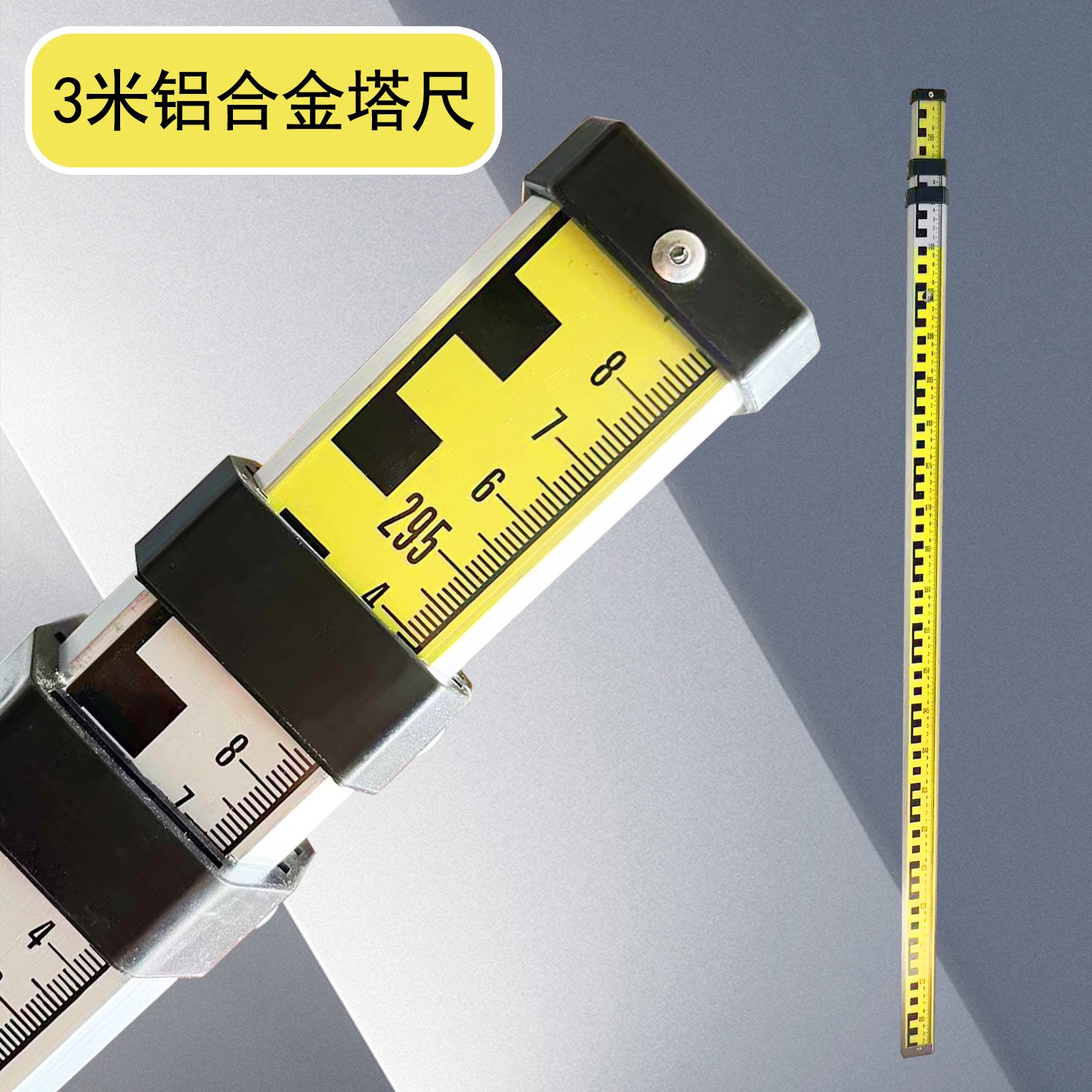 Measuring Roda Leveling Rod 5m Measuring Rods 7m Telescopic Measuring Rods 3m Scale ...
