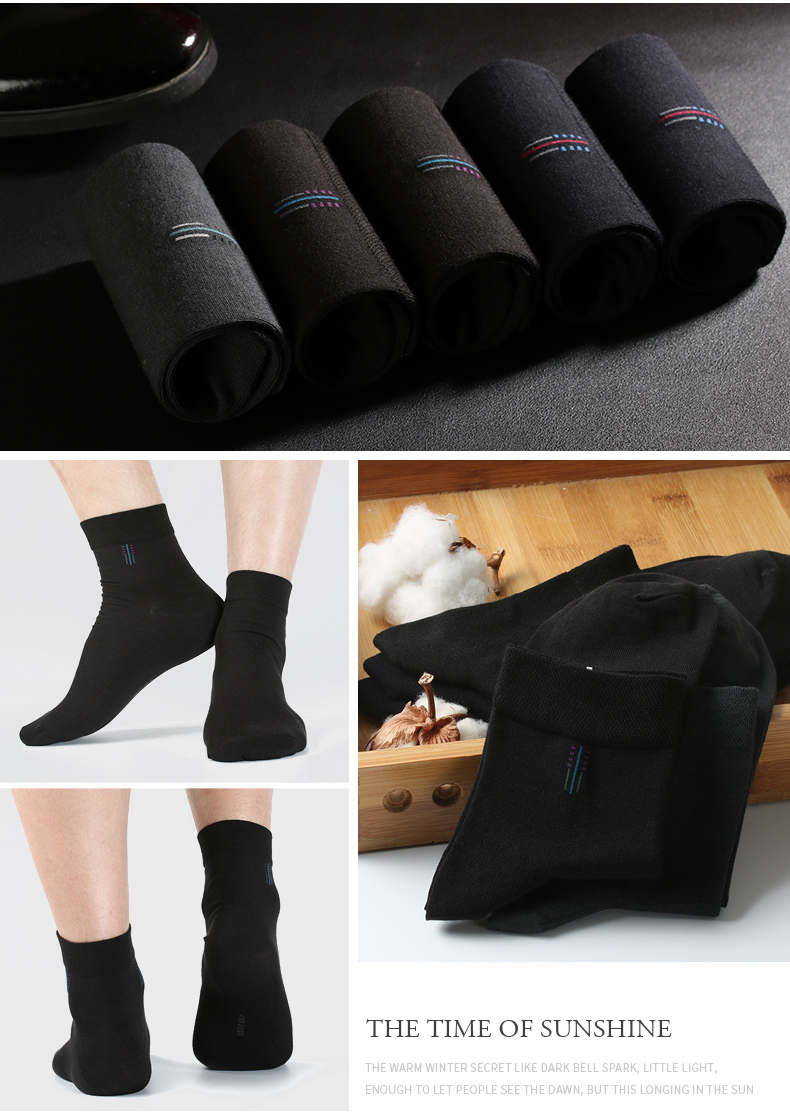 Thể dục vớ nam cotton ống kinh doanh thể thao vớ bốn mùa thoáng khí mồ hôi thấm cotton socks nam vớ hộp quà tặng